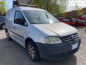 Location: Nottingham - 2007 VOLKSWAGEN CADDY 69PS SDI Car Derived Van REG: KU57VFA, Keys: No, MOT Expiry date: 08/07/2025, 1968 Diesel, 5 Speed Manual Diesel, Former Keepers: 3
