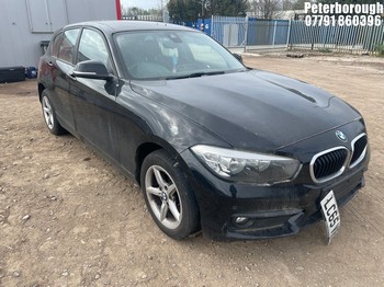 Location: Peterborough - 2015 BMW 118I SE 5 Door Hatchback REG: LC65VFW, Keys: No, MOT Expiry date: 10/06/2025, 1499 Petrol, 6 Speed Manual Petrol, Former Keepers: 3