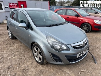 Location: Peterborough - 2012 VAUXHALL CORSA SXI AC AUTO 5 Door Hatchback REG: WR62FEP, Keys: No, MOT Expiry date: 15/08/2025, 1398 Petrol, 4 Speed Auto Petrol, Former Keepers: 5
