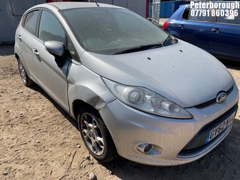 Location: Peterborough - 2012 FORD FIESTA ZETEC TDCI 70 5 Door Hatchback REG: GY62NTA, Keys: No, MOT Expiry date: 04/11/2025, 1399 Diesel, 5 Speed Manual Diesel, Former Keepers: 7