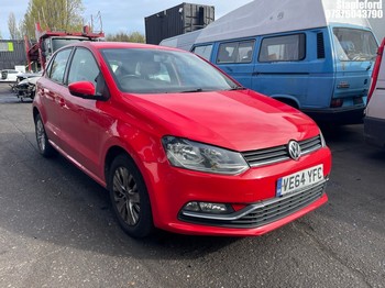 Location: Stapleford - 2014 VOLKSWAGEN POLO SE 5 Door Hatchback REG: VE64YFC, Keys: Yes, MOT Expiry date: 27/08/2026, 999 Petrol, 5 Speed Manual Petrol, Former Keepers: 4