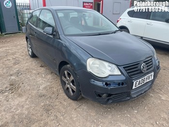 Location: Peterborough - 2008 VOLKSWAGEN POLO MATCH 80 3 Door Hatchback REG: EA08HVY, Keys: No, MOT Expiry date: 05/12/2026, 1390 Petrol, 5 Speed Manual Petrol, Former Keepers: 6