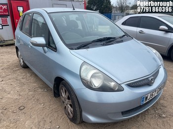 Location: Peterborough - 2007 HONDA JAZZ SE 5 Door Hatchback REG: WJ57GMX, Keys: No, MOT Expiry date: 12/11/2025, 1339 Petrol, 5 Speed Manual Petrol, Former Keepers: 4