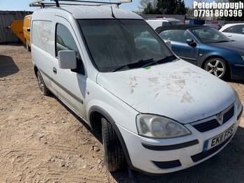 Location: Peterborough - 2011 VAUXHALL COMBO 1700 SE CDTI Car Derived Van REG: EK11FFS, Keys: No, MOT Expiry date: 14/05/2026, 1248 Diesel, 5 Speed Manual Diesel, Former Keepers: 4