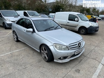 Location: Brentwood - 2010 MERCEDES-BENZ C220 BLUEF-CY SPORT CDI A 4 Door Saloon REG: HV60HXE, Keys: No, MOT Expiry date: 13/11/2026, 2143 Diesel, 5 Speed Auto Diesel, Former Keepers: 8