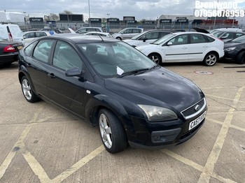 Location: Brentwood - 2008 FORD FOCUS ZETEC CLIMATE 5 Door Hatchback REG: CA57VDO, Keys: No, MOT Expiry date: 11/11/2026, 1596 Petrol, 5 Speed Manual Petrol, Former Keepers: 3