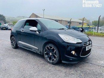 Location: Plymouth - 2012 CITROEN DS3 DSTYLE + 3 Door Hatchback REG: SB12BHK, 1598 PETROL, 5 Speed Manual Petrol, Former Keepers: 8, Keys: Yes, MOT Expiry date: 01/04/2026