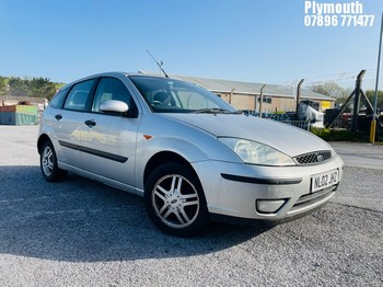 Location: Plymouth - 2002 FORD FOCUS ZETEC 5 Door Hatchback REG: NL02JHZ, Keys: No, MOT Expiry date: 09/09/2025, 1596 Petrol, 5 Speed Manual Petrol, Former Keepers: 3