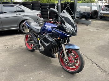 Location: Stapleford - 2004 YAMAHA FZ6 FAZER Motorcycle REG: LJ54VYU, Keys: No, MOT Expiry date: 21/02/2025, 599 Petrol,, Former Keepers: 12
