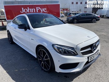 Location: South Wales - 2018 MERCEDES-BENZ AMG C 43 PREMIUM + 4MATIC Coupe REG: DC67HME, 2996 Petrol, 9 Speed Auto Petrol, Former Keepers: 4, Keys: Yes, MOT Expiry date: 07/09/2025