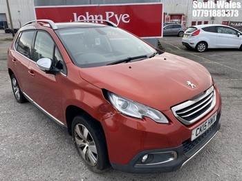 Location: South Wales - 2015 PEUGEOT 2008 ALLURE S-A 5 Door Hatchback REG: CK15HWX, Keys: No, MOT Expiry date: 10/09/2023, 1200 Petrol, 5 Speed Semi Auto Petrol, Former Keepers: 4