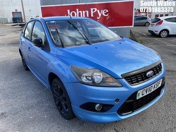 Location: South Wales - 2010 FORD FOCUS ZETEC S 115 5 Door Hatchback REG: CV10KSF, Keys: No, MOT Expiry date: 30/01/2026, 1596 Petrol, 5 Speed Manual Petrol, Former Keepers: 6