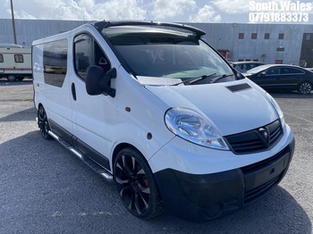 Location: South Wales - 2008 VAUXHALL VIVARO 2700 CDTI SWB Panel Van REG: SN08EAP, Keys: No, MOT Expiry date: 25/10/2021, 1995 Diesel, 6 Speed Manual Diesel, Former Keepers: 6