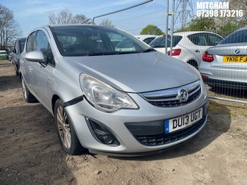 Location: Mitcham - 2013 VAUXHALL CORSA SE 5 Door Hatchback REG: DU13UGT, Keys: No, MOT Expiry date: 13/05/2026, 1398 Petrol, 5 Speed Manual Petrol, Former Keepers: 8