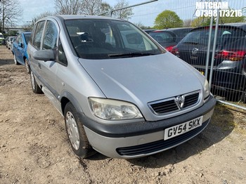 Location: Mitcham - 2004 VAUXHALL ZAFIRA LIFE 16V AUTO MPV REG: GV54SKX, Keys: No, MOT Expiry date: 29/07/2026, 1796 Petrol, 4 Speed Auto Petrol, Former Keepers: 5