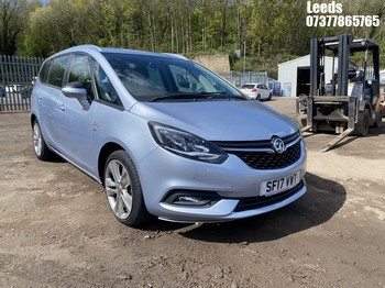 Location: Leeds - 2017 VAUXHALL ZAFIRA TOURER SRI NAV TUR MPV REG: SF17VWT, 1364 Petrol, 6 Speed Manual Petrol, Former Keepers: 2, Keys: No, MOT Expiry date: 14-09-2026