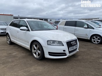 Location: Leeds - 2010 AUDI A3 TECHNIK MPI 5 Door Hatchback REG: SV60ZHM, Keys: No, MOT Expiry date: 21-12-2025, 1595 Petrol, 5 Speed Manual Petrol, Former Keepers: 3