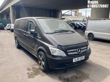 Location: HAYES / HEATHROW - 2012 MERCEDES-BENZ VITO 113 CDI TRAVELINER MPV REG: SJ12UZX, 2143cc Diesel, 6 Speed Manual Diesel, Former Keepers: 8, Keys: No, MOT: Expiry date02/06/2026