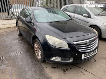 Location: Hayes - 2010 VAUXHALL INSIGNIA EXCLUSIV 5 Door Hatchback REG: KU10SXH, Keys: No, MOT Expiry date: 23/10/2026, 1796 Petrol, 6 Speed Manual Petrol, Former Keepers: 7