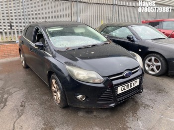Location: Hayes - 2011 FORD FOCUS ZETEC 105 5 Door Hatchback REG: GD11DYP, Keys: No, MOT Expiry date: 24/07/2025, 1596 Petrol, 5 Speed Manual Petrol, Former Keepers: 8