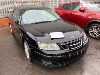 Location: Hayes - 2005 SAAB 9-3 VECTOR 150 BHP S-A Convertible REG: LD05WHX, Keys: No, MOT Expiry date: 04/07/2024, 2000 Petrol, 5 Speed Semi Auto Petrol, Former Keepers: 7