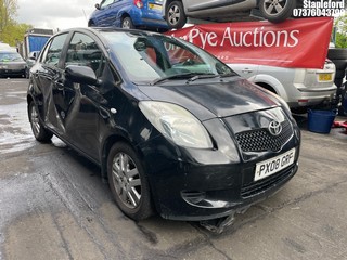 Location: Stapleford - 2008 TOYOTA YARIS TR 5 Door Hatchback REG: PX08GRF, Keys: Yes, MOT Expiry date: 22/12/2026, 1296 Petrol, 5 Speed Manual Petrol, Former Keepers: 7