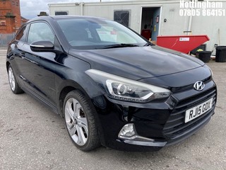 Location: Nottingham - 2015 HYUNDAI I20 SPORT NAV CRDI Coupe REG: RJ15GOX, 1396 DIESEL, 6 Speed Manual Diesel, Former Keepers: 3, Keys: Yes, MOT Expiry date: 13/04/2027