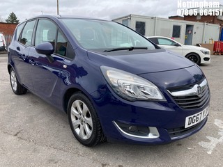 Location: Nottingham - 2017 VAUXHALL MERIVA LIFE MPV REG: DG67YJW, 1398cc PETROL, 5 SPEED MANUAL PETROL, Former Keepers: 1, Keys: Yes, MOT Expiry date: 05/11/2026