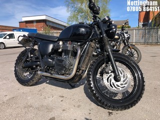 Location: Nottingham - 2019 TRIUMPH BONNEVILLE T120 BLACK Motorcycle REG: T12BVX, 1200cc Petrol, Manual, Former Keepers: 1, Keys: Yes, MOT Expiry date: 29/05/2026