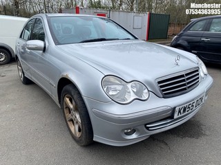 Location: Manchester - 2006 MERCEDES C180 KOMP. AVANTGARDE SE 4 Door Saloon REG: KW55DZK, 1796 PETROL, 5 Speed Auto Petrol, Former Keepers: 6, Keys: No, MOT Expiry date: 10/01/2026