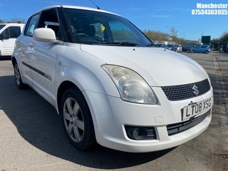 Location: Manchester - 2008 SUZUKI SWIFT GLX 5DR 5 Door Hatchback REG: LT08XSG, 1490 PETROL, 5 Speed Manual Petrol, Former Keepers: 5, Keys: No, MOT Expiry date: 02/04/2026