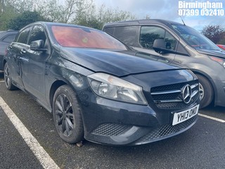 Location: Birmingham - 2013 MERCEDES BENZ A180 BLUEEFFICIENCY SE CD 5 DOOR HATCHBACK REG: YH13OMD, 1461CC DIESEL, 6 SPEED MANUAL DIESEL, Former Keepers: 3, Keys: No, MOT Expiry date: 07/08/2026