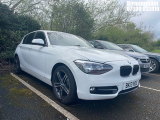 Location: Birmingham - 2013 BMW 116I SPORT 5 Door Hatchback REG: BK13NDC, 1598 PETROL, 6 Speed Manual Petrol, Former Keepers: 2, Keys: No, MOT Expiry date: 19/06/2026
