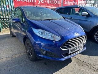 Location: BELVEDERE - 2015 FORD FIESTA ZETEC 3 Door Hatchback REG: SM65KKZ, 1242cc Petrol, 5 Speed Manual Petrol, Former Keepers: 4, Keys: No, MOT: Expiry date10/12/2026
