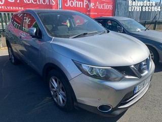 Location: BELVEDERE - 2014 NISSAN QASHQAI ACENTA PREMIUM DI 5 Door Hatchback REG: GV14DZZ, 1198cc Petrol, 6 Speed Manual Petrol, Former Keepers: 6, Keys: No, MOT: Expiry date01.12.2025