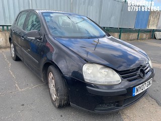 Location: BELVEDERE - 2007 VOLKSWAGEN GOLF FSI S 6 Speed Manual Petrol REG: NY07GWZ, 1598cc Petrol, 6 Speed Manual Petrol, Former Keepers: 3, Keys: No, MOT: Expiry date05.02.2026