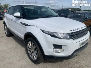 Location: Belvedere - 2014 LAND ROVER RANGE ROVER EVOQUE PURE T ESTATE REG: FY14YPP, 2179 DIESEL, 9 Speed Auto Diesel, Former Keepers: 3, Keys: Yes, MOT Expiry date: 25.01.2024