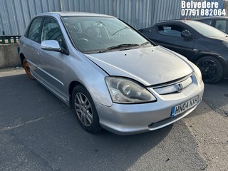 Location: Belvedere - 2004 HONDA CIVIC VTEC EXECUTIVE AUTO 5 Door Hatchback REG: HN04NXH, Keys: No, MOT Expiry date: 21/05/2025, 1590 Petrol, 4 Speed Auto Petrol, Former Keepers: 4