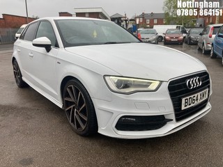 Location: Nottingham - 2014 AUDI A3 S LINE TDI 5 Door Hatchback REG: BD64XMY, 1598 DIESEL, 6 Speed Manual Diesel, Former Keepers: 2, Keys: Yes, MOT Expiry date: 01/03/2027