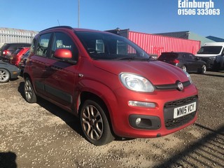 Location: Edinburgh - 2015 FIAT PANDA LOUNGE TWINAIR S-A 5 Door Hatchback REG: WN15VCY, Keys: No, MOT Expiry date: 01/09/2025, 875 Petrol, 5 Speed Semi Auto Petrol, Former Keepers: 3