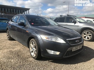 Location: Edinburgh - 2010 FORD MONDEO TITANIUM TDCI 138 5 Door Hatchback REG: LG60YEK, Keys: No, MOT Expiry date: 24/01/2026, 1997 Diesel, 6 Speed Manual Diesel, Former Keepers: 3