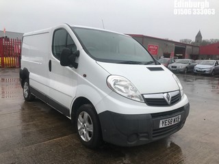 Location: Edinburgh - 2008 VAUXHALL VIVARO 2700 CDTI SWB Panel Van REG: YE58WXB, Keys: No, MOT Expiry date: 23/11/2024, 1995 Diesel, 6 Speed Manual Diesel, Former Keepers: 8