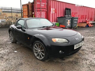 Location: Edinburgh - 2006 MAZDA MX-5 SPORT Convertible REG: SK56UZT, Keys: No, MOT Expiry date: 01/12/2026, 1999 Petrol, 6 Speed Manual Petrol, Former Keepers: 7