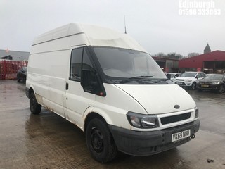 Location: Edinburgh - 2005 FORD TRANSIT 350 LWB Panel Van REG: VK55NUU, Keys: No, MOT Expiry date: 03/03/2025, 2402 Diesel, 5 Speed Manual Diesel, Former Keepers: 6