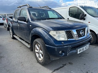 NOTE: ATF Registered Buyers ONLY - Location: Belvedere - 2006 NISSAN NAVARA DCI AVENTURA Pick-up REG: RK56XGS, Keys: No, 2488 Diesel, 6 Speed Manual Diesel, Former Keepers: 11