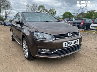 Location: Mitcham - 2014 VOLKSWAGEN POLO SE TSI S-A 3 Door Hatchback REG: AP64AXO, Keys: No, MOT Expiry date: 29/12/2025, 1197 Petrol, 7 Speed S-Auto Petrol, Former Keepers: 3