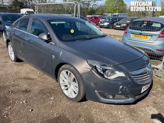 Location: Mitcham - 2013 VAUXHALL INSIGNIA SR NAV CDTI ECO 5 Door Hatchback REG: HY63KWE, Keys: No, MOT Expiry date: 11/11/2025, 1956 Diesel, 6 Speed Manual Diesel, Former Keepers: 10