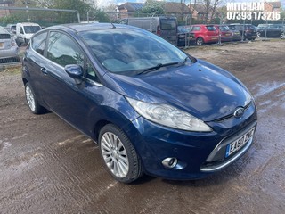 Location: Mitcham - 2010 FORD FIESTA TITANIUM AUTO 3 Door Hatchback REG: EA60ZNC, Keys: No, MOT Expiry date: 07/05/2026, 1388 Petrol, 4 Speed Auto Petrol, Former Keepers: 6