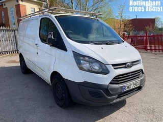 Location: Nottingham - 2014 FORD TRANSIT CUSTOM 290 ECO-TE Panel Van REG: CMZ7553, Keys: No, MOT Expiry date: 31/01/2024, 2198 Diesel, 6 Speed Manual Diesel, Former Keepers: 4