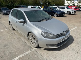 Location: Brentwood - 2012 VOLKSWAGEN GOLF MATCH TDI 5 Door Hatchback REG: FY12VVM, Keys: No, MOT Expiry date: 20.08.2025, 1598 Diesel, 5 Speed Manual Diesel, Former Keepers: 5